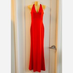 ✅ Elegant Red Maxi Gown/Dress Size Small